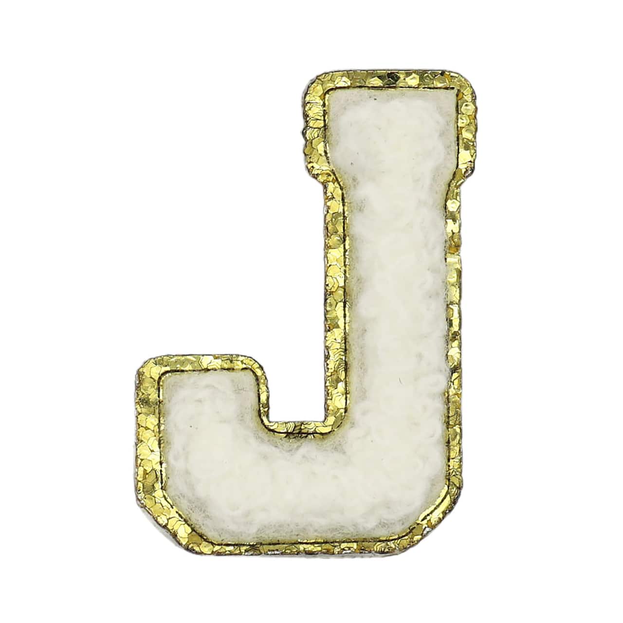 1.5" White Chenille Patch by Make Market®